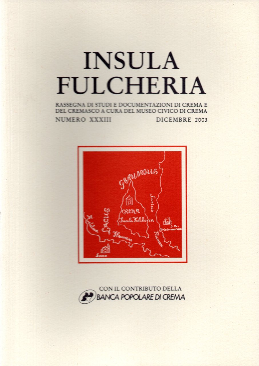 Insula Fulcheria XXXIII, 2003 | Immagine principale