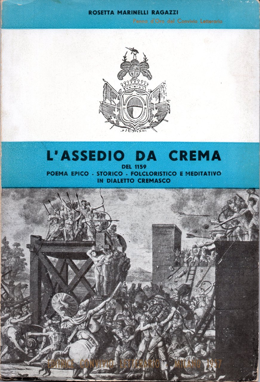 L'assedio di Crema del 1159. Poema epico - storico - … | Immagine principale