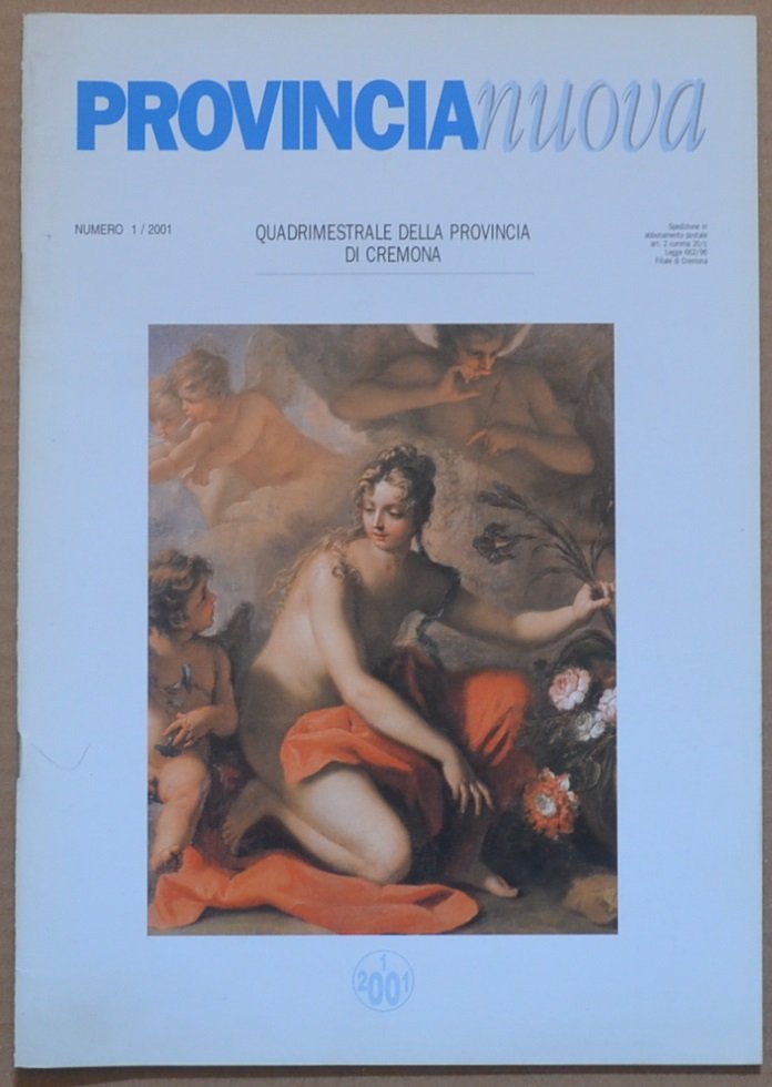 Provincia Nuova. Quadrimestrale della Provincia di Cremona 1 | Immagine principale