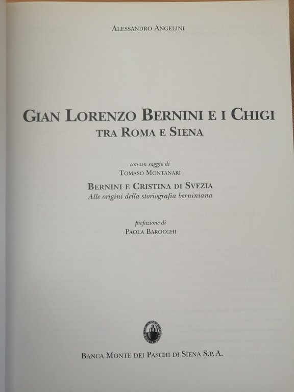 GIAN LORENZO BERNINI E I CHIGI TRA ROMA E SIENA