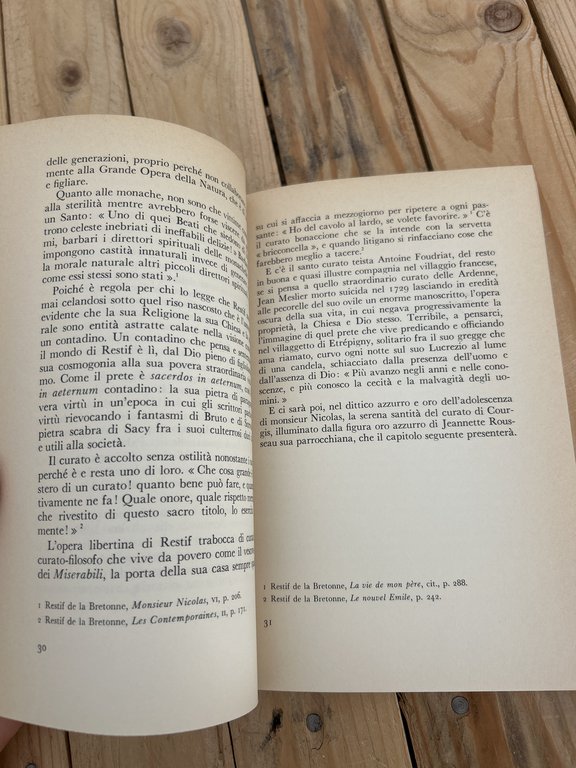 RESTIF DE LA BRETONNE. VIRTU', FOLLIE E NAFANDEZZE DEL PIU' …