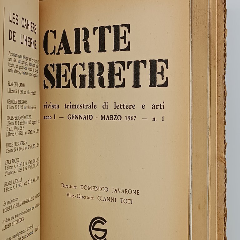 Carte segrete N.1 (Anno 1, Numero 1) | Immagine Gallery 7