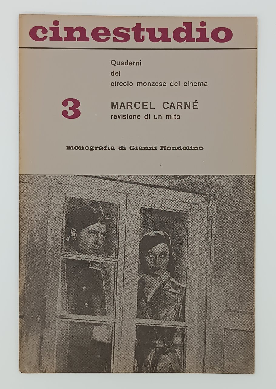 Cinestudio. Marcel Carné. Revisione di un mito (n.3)