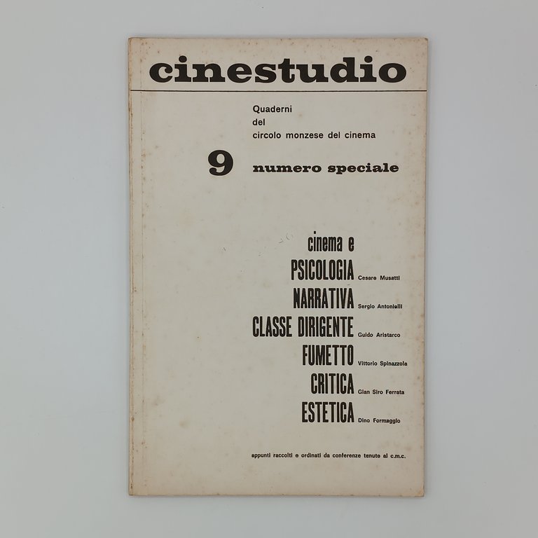 Cinestudio (n.2-n.9)