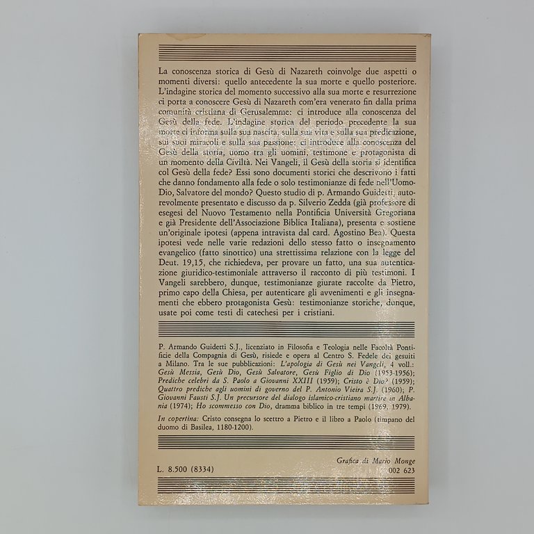 Conoscenza storica di Gesù di Nazareth