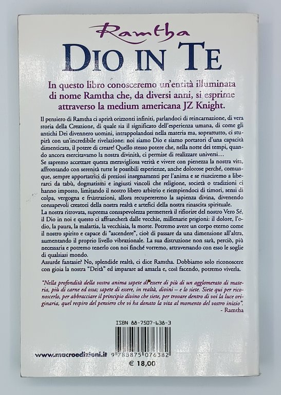 Dio in te. La divinità dimenticata