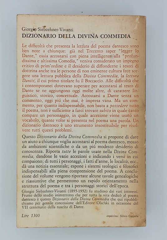 Dizionario della Divina Commedia