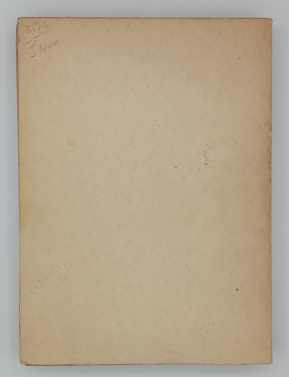 Filosofia e storia della filosofia (1933-1959)