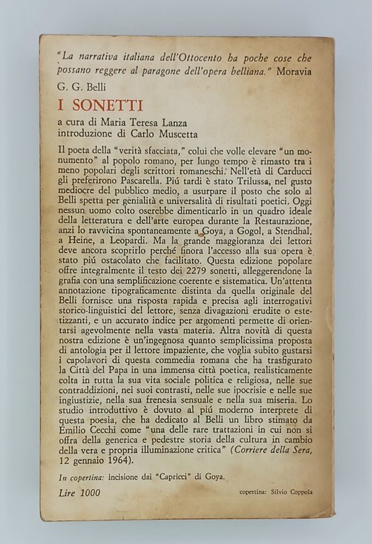 I Sonetti (4 Volumi)