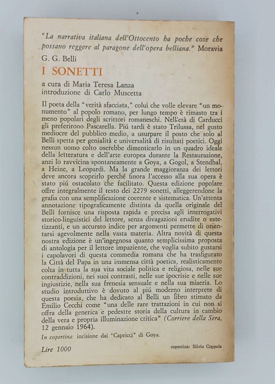 I Sonetti (4 Volumi)