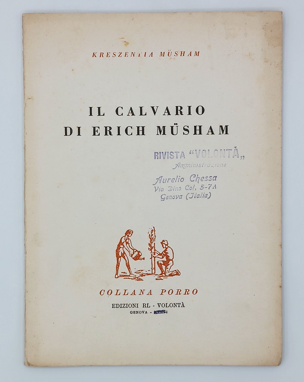 Il calvario di Erich Mühsam