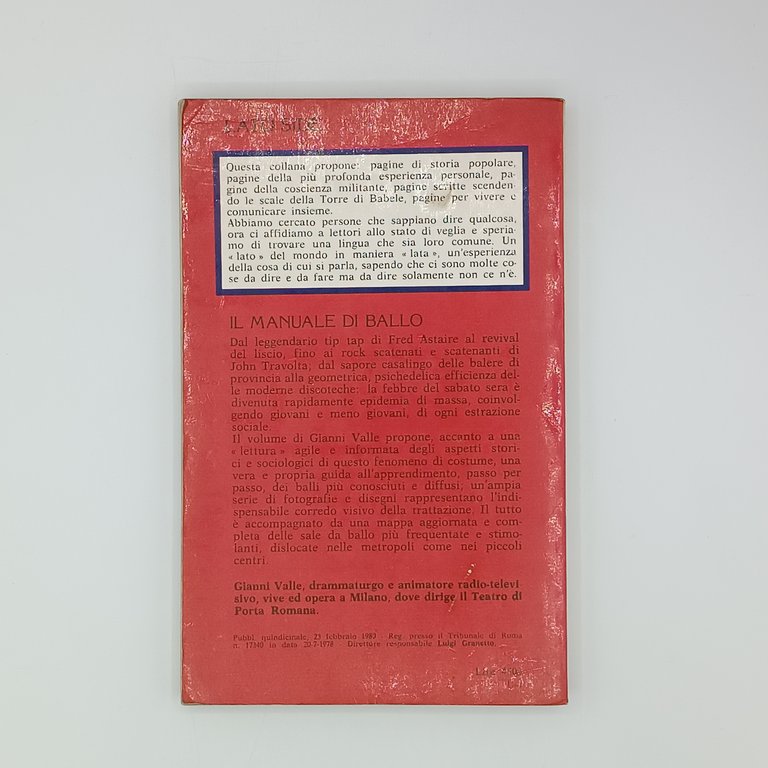 il manuale del ballo