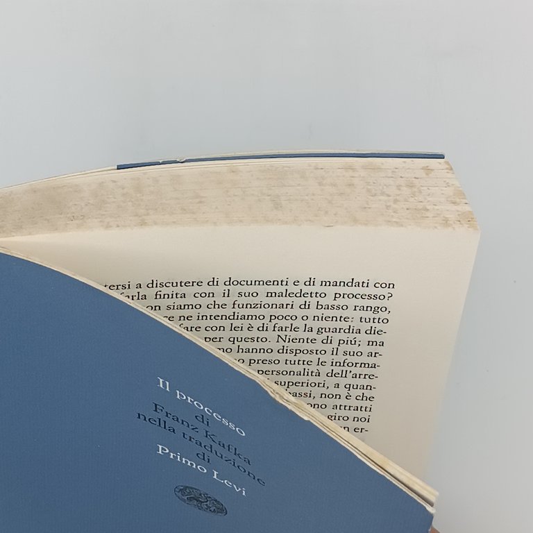 Il processo (nella traduzione di Primo Levi)