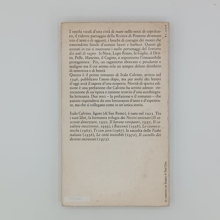 Il sentiero dei nidi di ragno