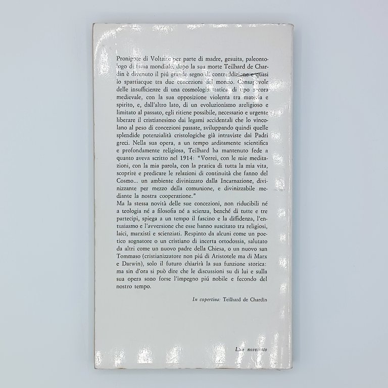 Introduzione a Teilhard De Chardin