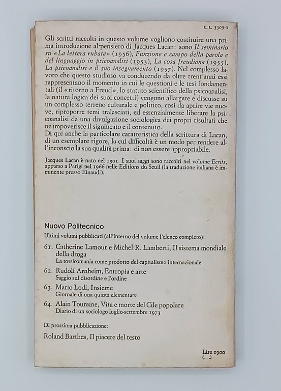 La cosa freudiana e altri scritti