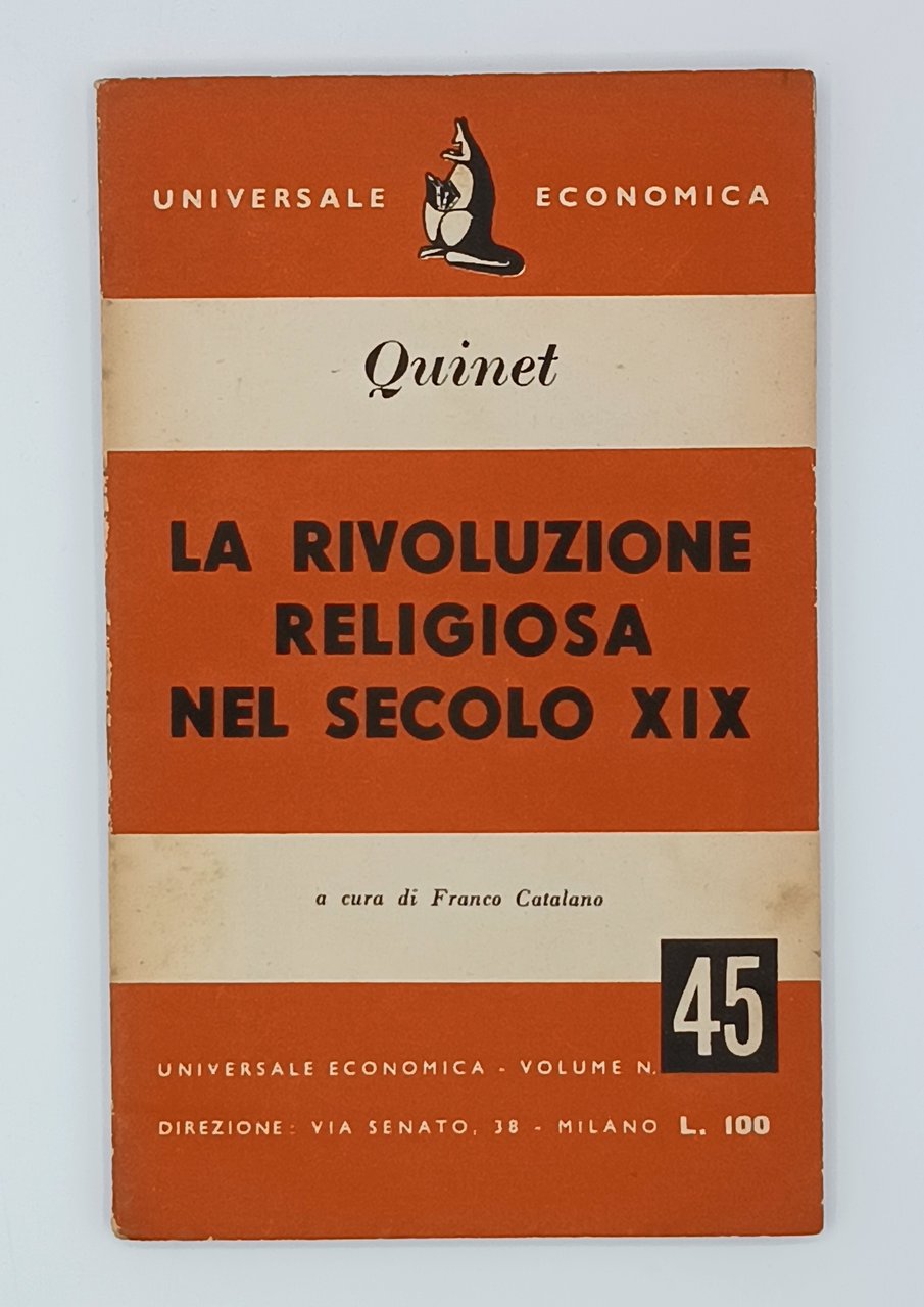 La rivoluzione religiosa nel secolo XIX