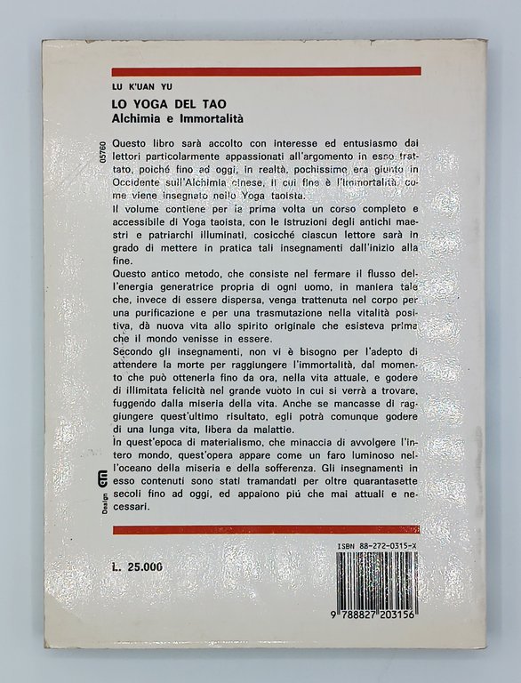 Lo Yoga del Tao. Alchimia e immortalità