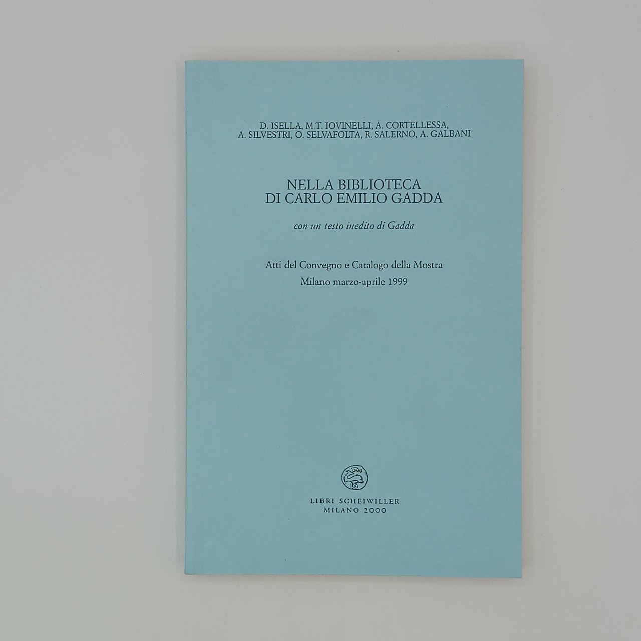 Nella biblioteca di Carlo Emilio Gadda