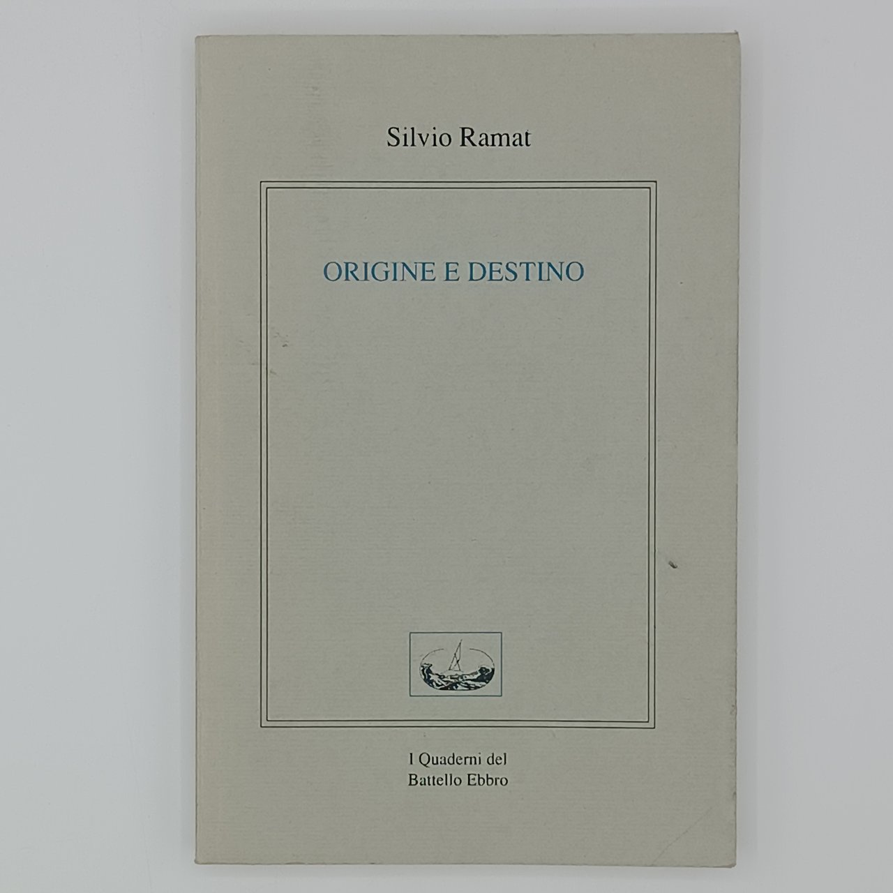 Origine e destino (Poesie 1959-1994)