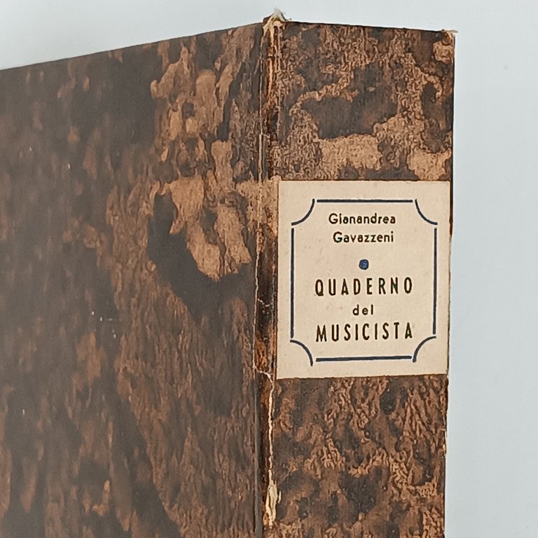 Quaderno del musicista 1940-1950