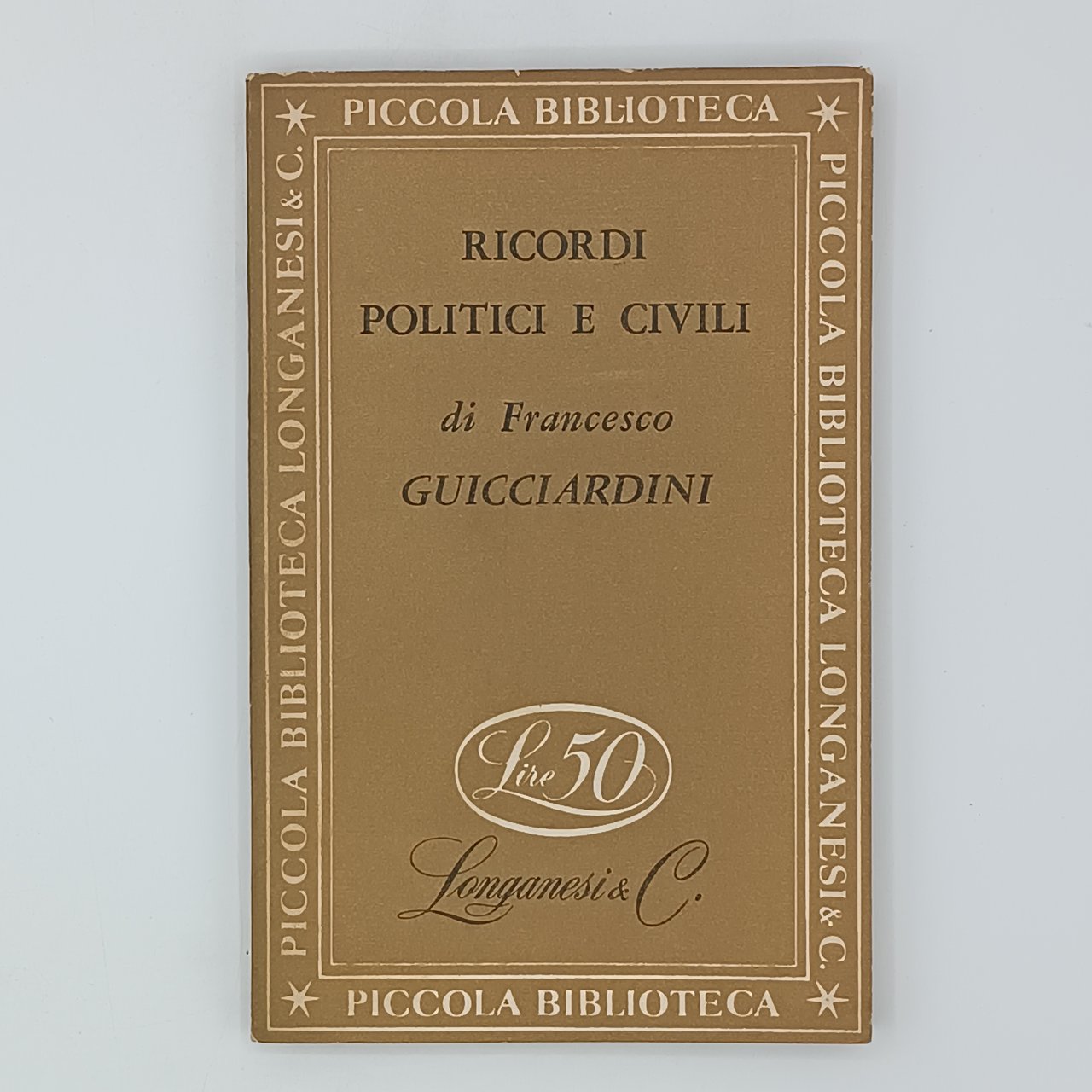Ricordi politici e civili | Immagine principale