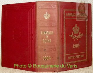 Almanach de Gotha. Annuaire généalogique, diplomatique et statistique 1904. | Immagine principale