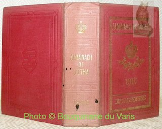 Almanach de Gotha. Annuaire généalogique, diplomatique et statistique 1916. | Immagine principale
