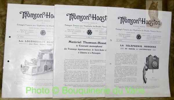 Bulletin mensuel de la Compagnie Française pour l’exploitation des Procédés … | Immagine principale