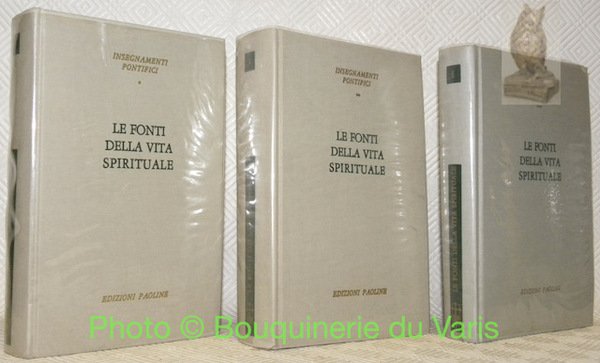 Le fonti della vita spirituale. 3 Volumes. Tome 1: Lo … | Immagine principale