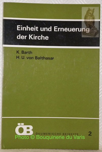 Einheit und Erneuerung der Kirche. Ökumenische Beihefte 2. | Immagine principale