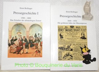 Pressegeschichte. 2 Bände. I: 1500-1800 Das Zeitalter der allmächtigen Zensur. … | Immagine principale