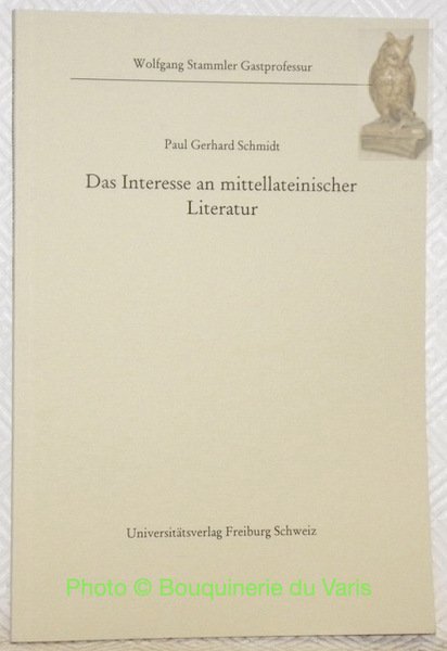 Das Interesse an mittellateinischer Literatur. Wolfgang Stammler Gastprofessur 3. | Immagine principale