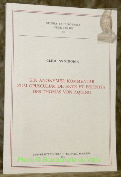 Ein Anonymer Kommentar zum Opusculum De Ente et Essentia des … | Immagine principale