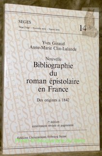 Bibliographie du roman épistolaire en France des origines à 1842. … | Immagine principale