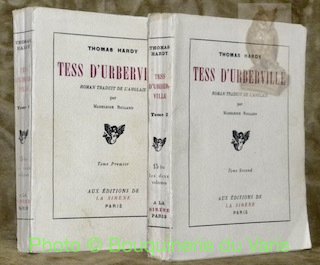 Tess d'Urberville. Roman traduit de l’anglais par Madeleine Rolland. Tome … | Immagine principale
