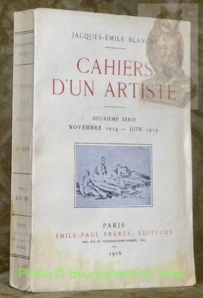 Cahiers d'un artiste, deuxième série. Novembre 1914 - juin 1915. | Immagine principale