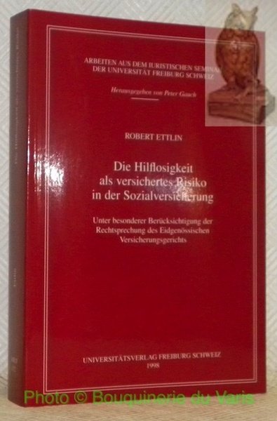 Die Hilflosigkeit als versichertes Risiko in der Sozialversicherung: Unter besonderer … | Immagine principale