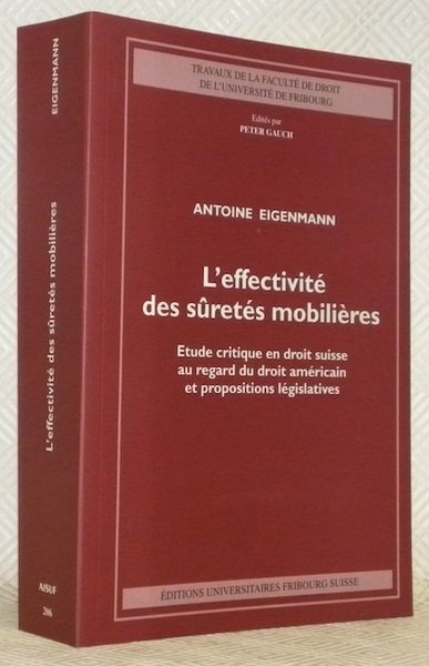 L'effectivité des sûretés mobilières. Etude critique en droit suisse au … | Immagine principale