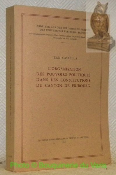 L'organisation des pouvoirs politiques dans les constitutions du canton de … | Immagine principale