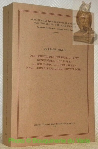 Der Schutz der Persönlichkeit gegenüber Eingriffen durch Radio und Fernsehen … | Immagine principale