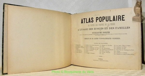 Atlas populaire de toutes les parties de la Terre a … | Immagine principale