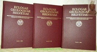 Eclogae Geologicae Helvetiae. Zeitschrift der Schweizerischen Geologischen Gesellschaft. Revue de …