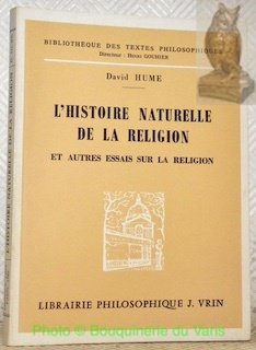 L'histoire naturelle de la religion et autres essais sur la …