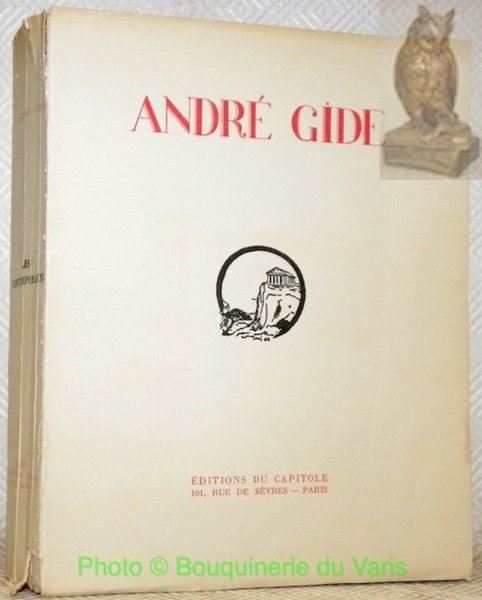 André Gide. Etudes, portraits, documents, biographies. Collection Les Contemporains.