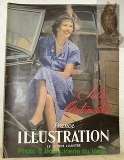 France Illustration. Le Monde Illustrée. Salon de l’automobile 1949.