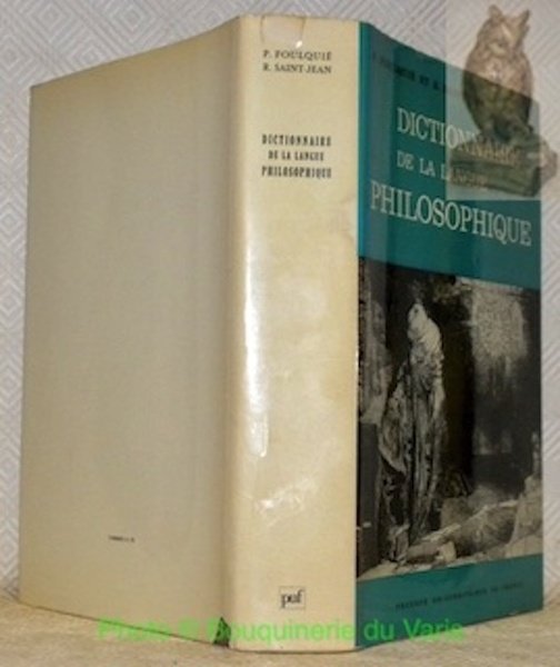 Dictionnaire de la langue philosophique.