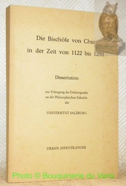 Die Bischöfe von Chur in der Zeit von 1122 bis …