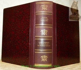 Die Rechtsquellen des Kantons Graubünden. Erster Teil Alträtisches Recht. Erster …