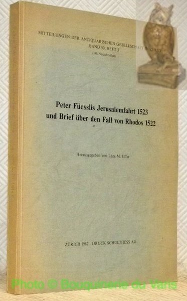 Peter Füesslis Jerusalemfahrt 1523 und Brief über den Fall von … | Immagine principale